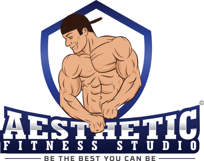Aesthetic Fitness Studio Logo